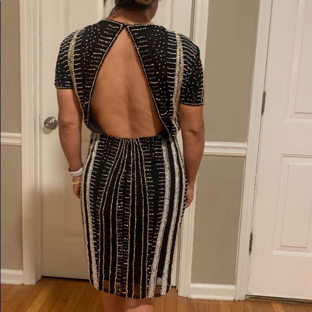 COPY - Sequin Parker Black Dress